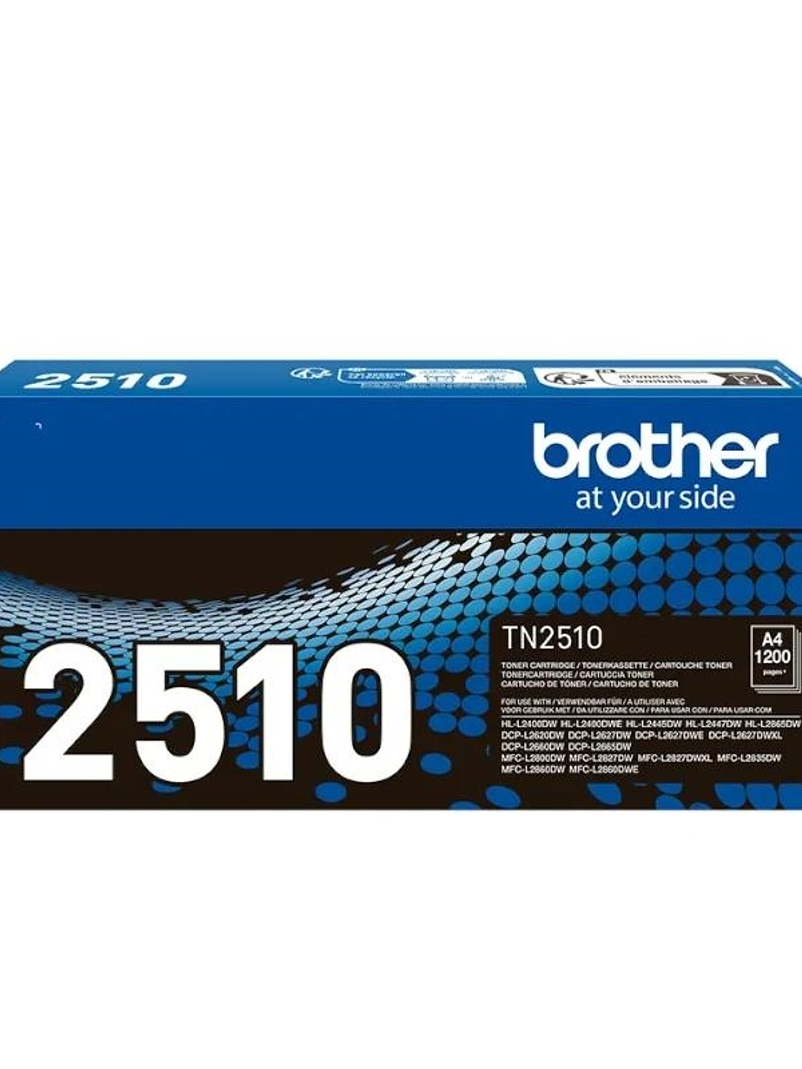 Brother Tóner TN2510 Negro 1