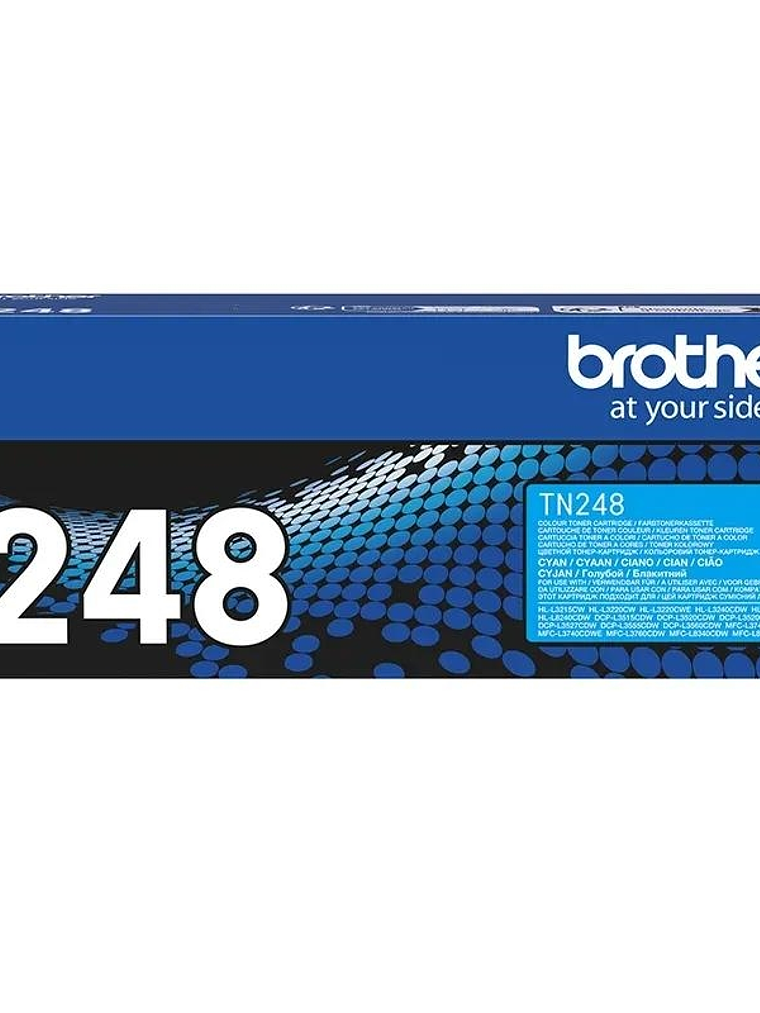 Brother Tóner TN249C Cyan 1