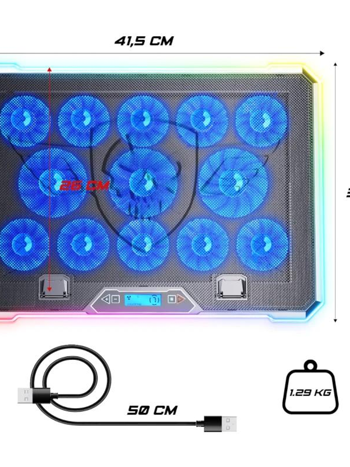 Spirit of Gamer Refrigerador Airblade 1300 10-18