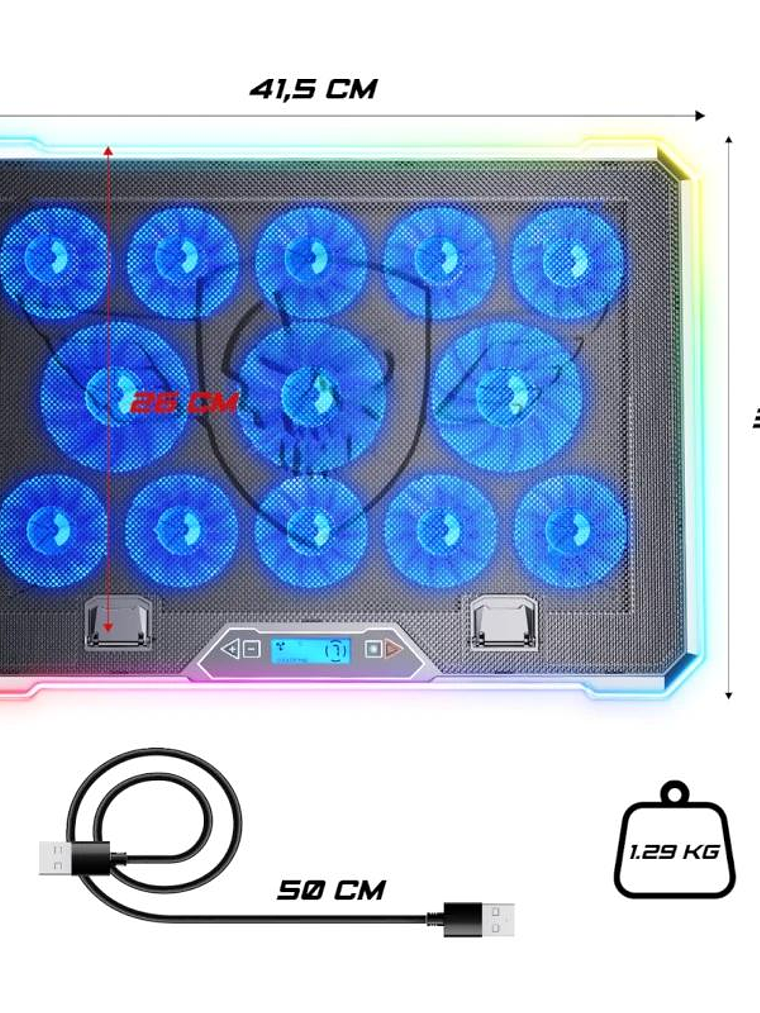 Spirit of Gamer Refrigerador Airblade 1300 10-18