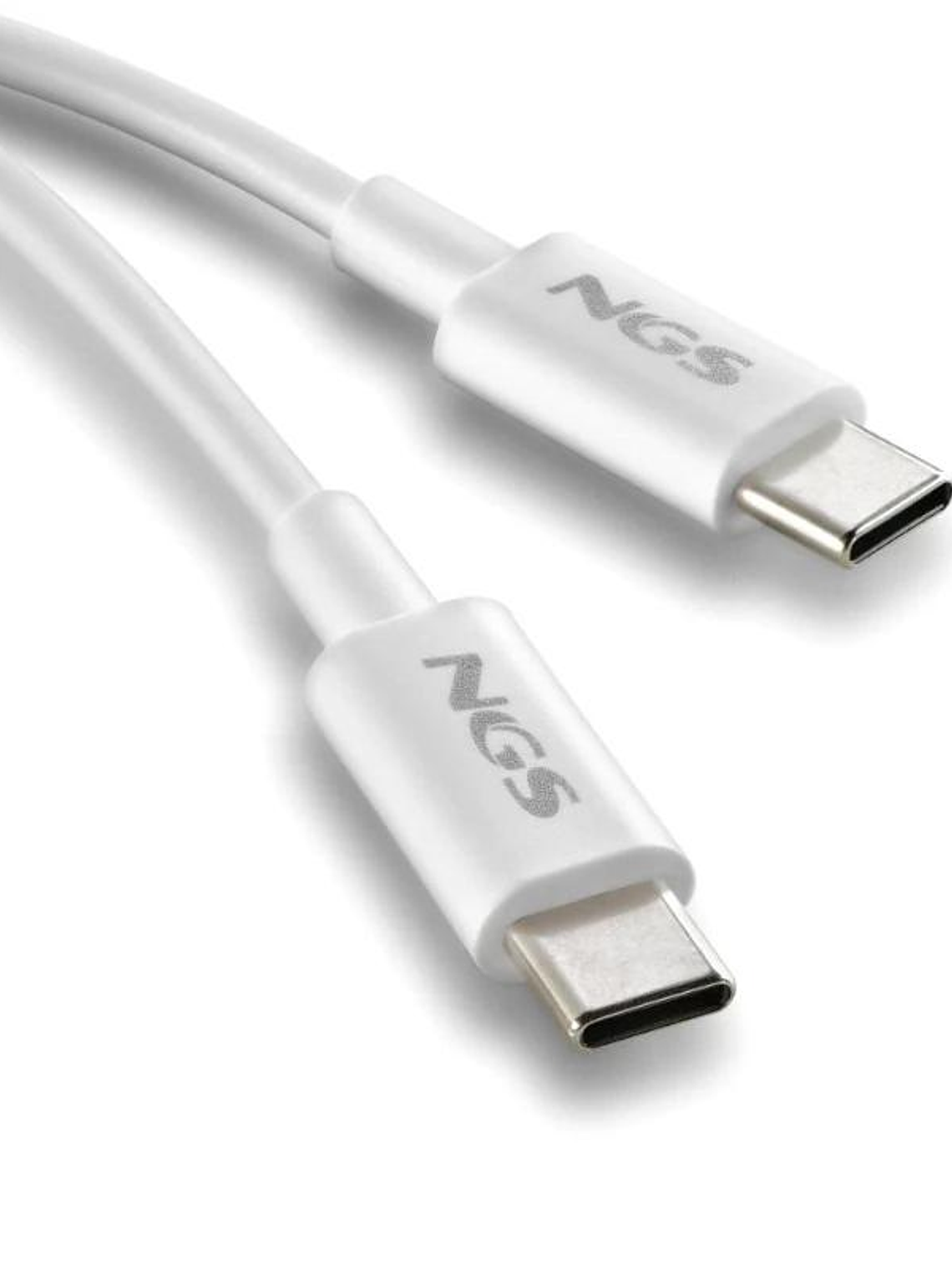 NGS CABLE CARGA RAPIDA USB-C A USB-C 1M BLANCO 3