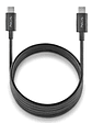 NGS CABLE CARGA RAPIDA USB-C A USB-C 1M NEGRO - Miniatura 1