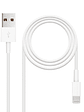 Nanocable Cable de datos/carga LIGHTNING/USB 1 M - Miniatura 2