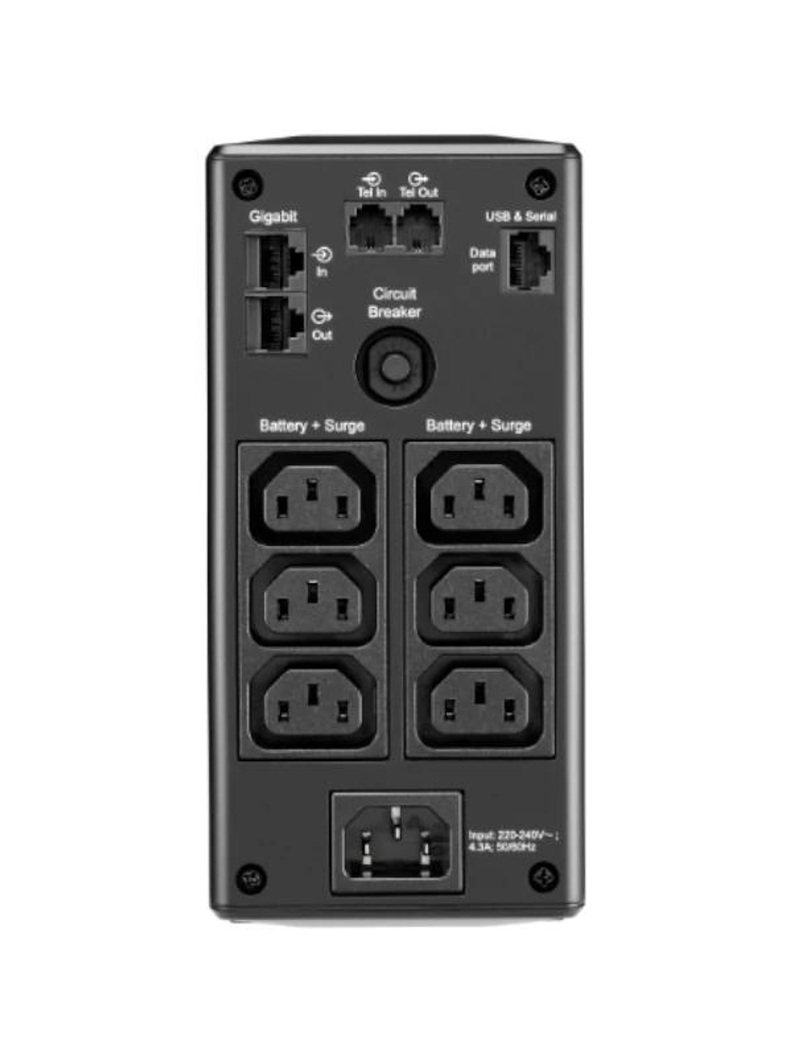 APC Back UPS Pro BR 650VA 6 Outlets AVR 4