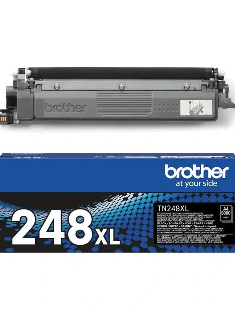 Brother Tóner TN248BK XL Negro 1