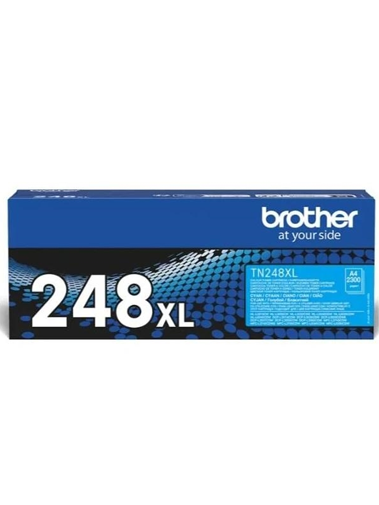 Brother Tóner TN248XLC Cian 1