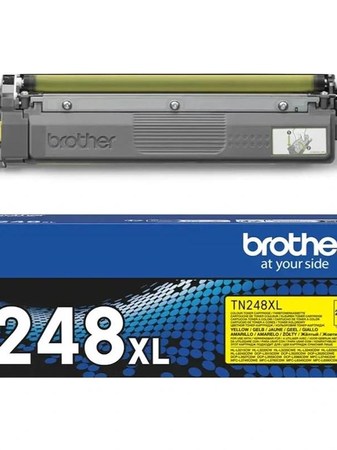 Brother Tóner TN248XLY Amarillo 1