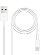 Nanocable Cable de datos/carga LIGHTNING/USB 2 M - Miniatura 1