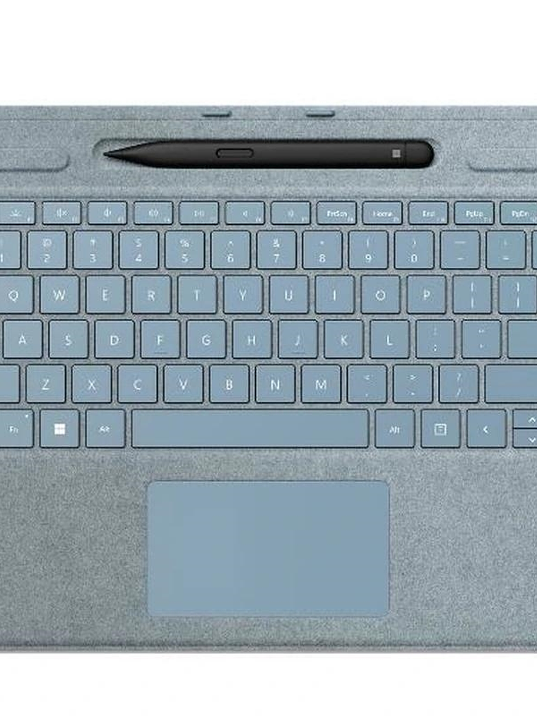 Microsoft TypeCover Pro8-9-10 CoPilot ES Plata+Pen 1