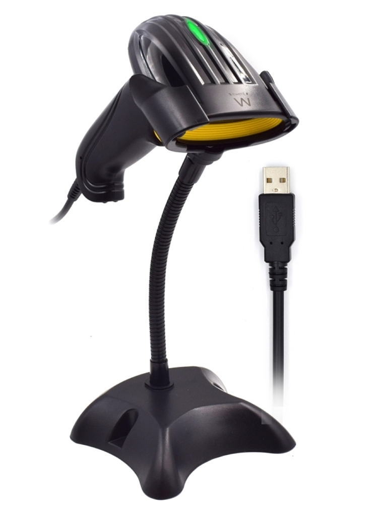 Ewent Lector código de barras EW3400 1D Láser Usb 1