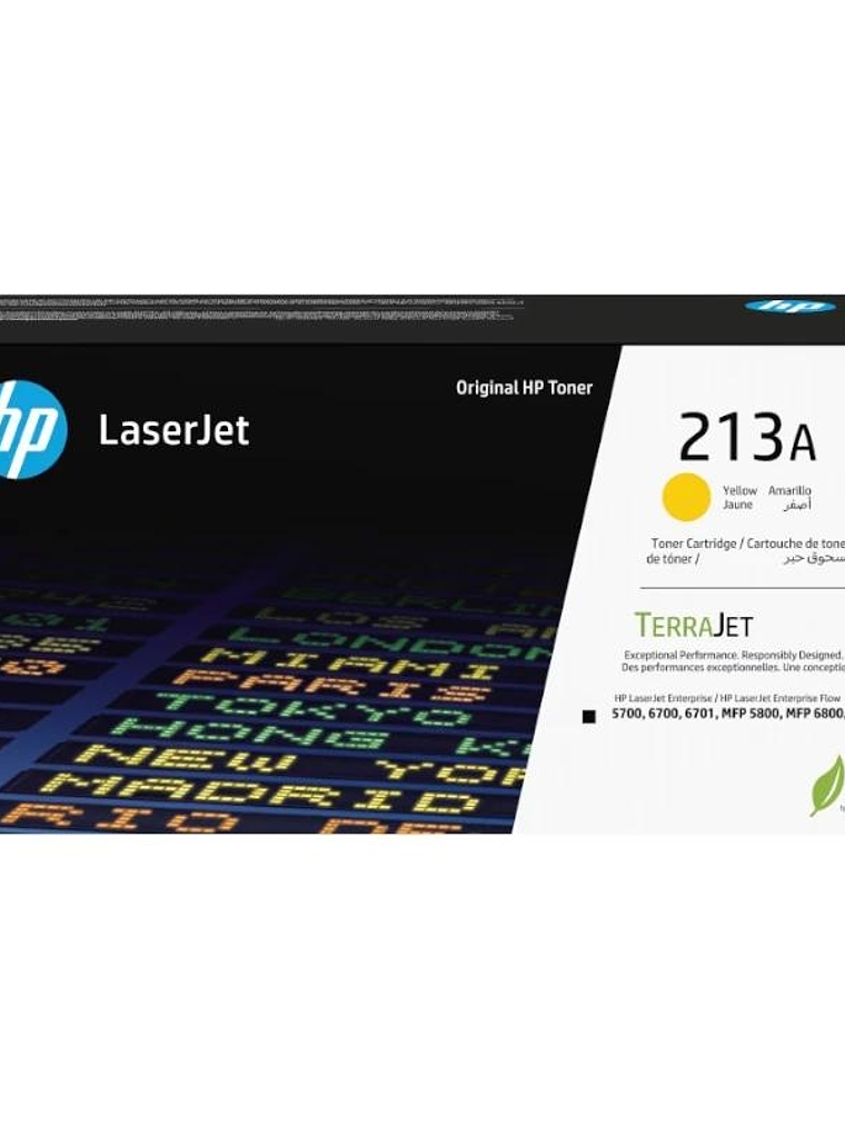 HP Tóner 213A Amarillo 1