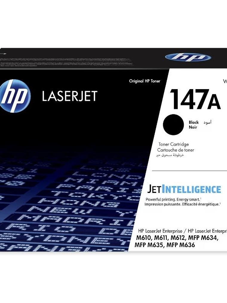 HP Tóner 147A Negro 1