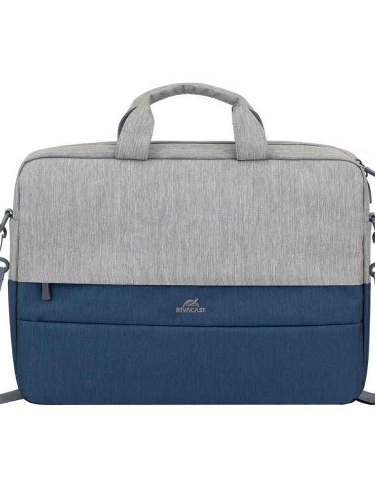 RIVACASE 7532 Grey/blue Prater Maletín 15,6