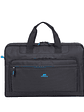 RIVACASE 8059 Black Regent II Maletín 17,3