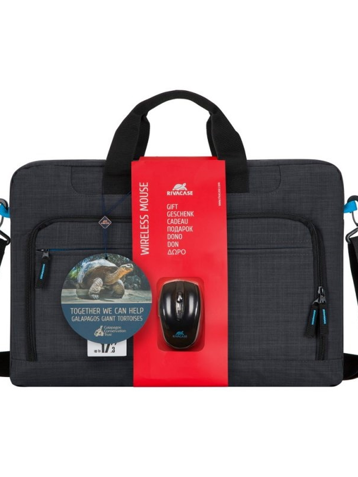 RIVACASE 8058 Bundle maletín 17,3