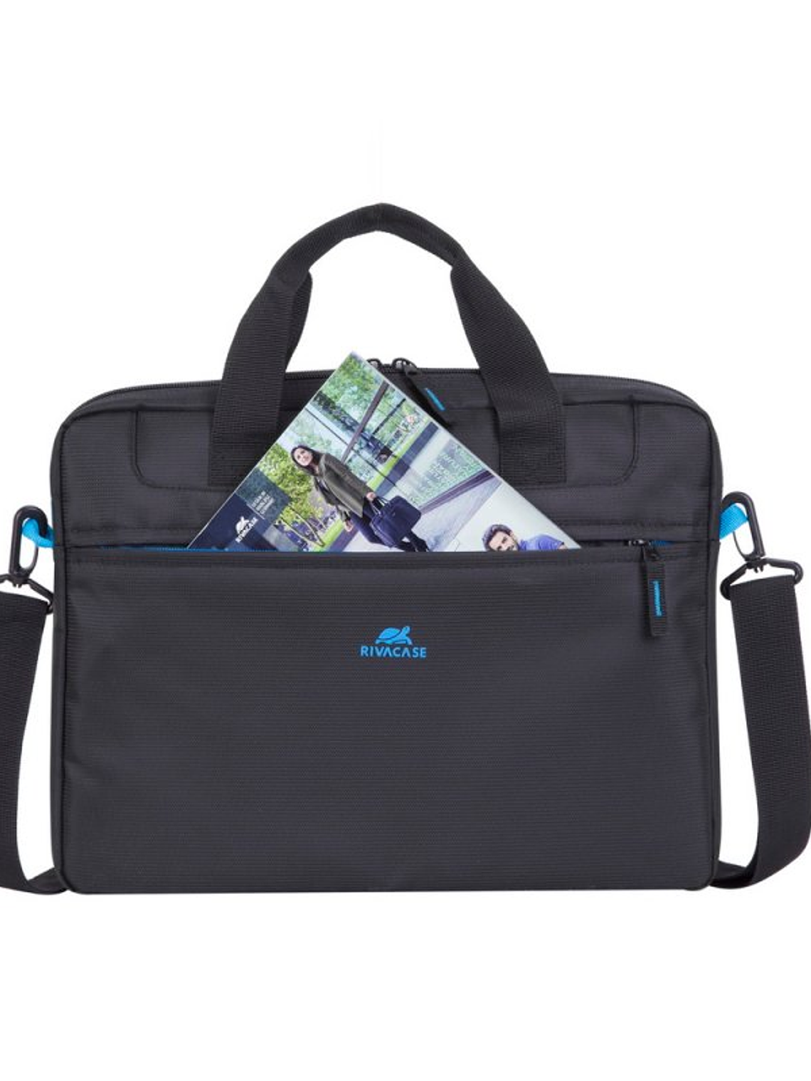 RIVACASE 8027 Black Regent II Maletín 14