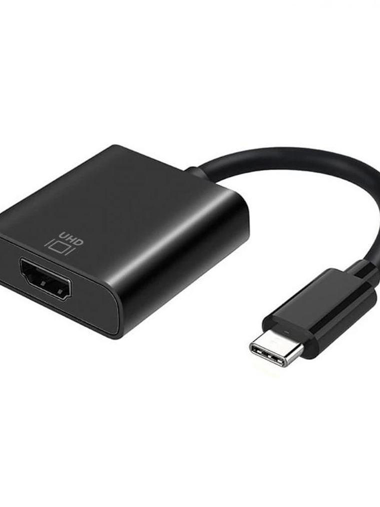 Aisens Conversor USB-C/M a HDMI/H 4K Negro 15Cm 1
