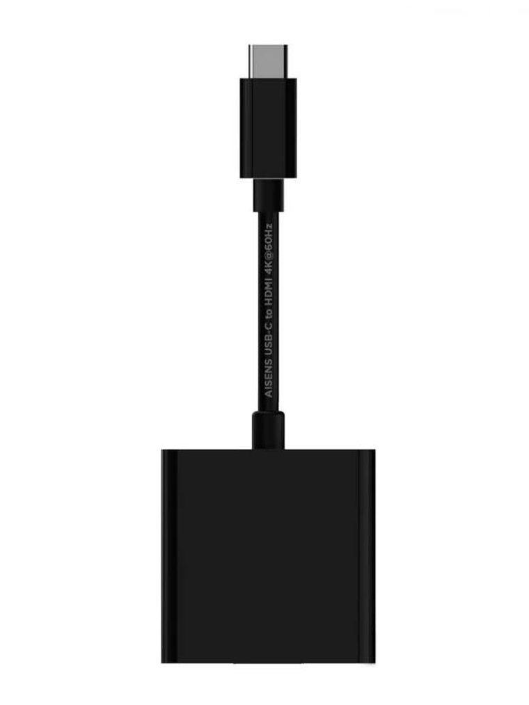 Aisens Conversor USB-C/M a HDMI/H 4K Negro 15Cm 2