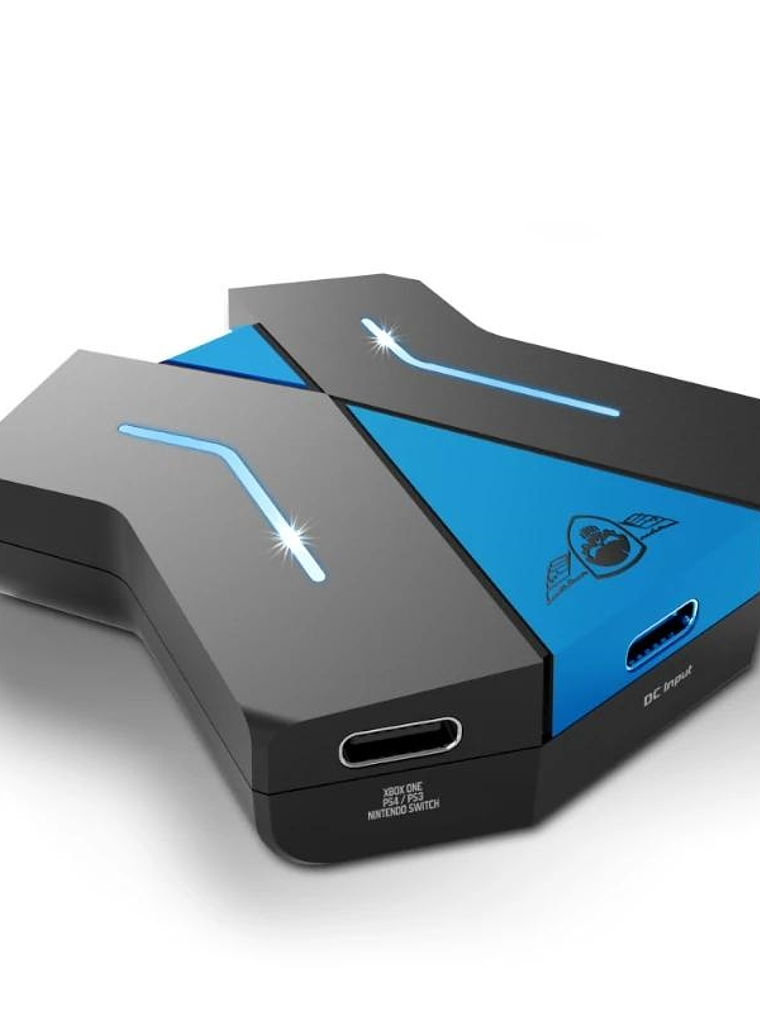 Spirit of Gamer Hub Crossgame negro y azul 1