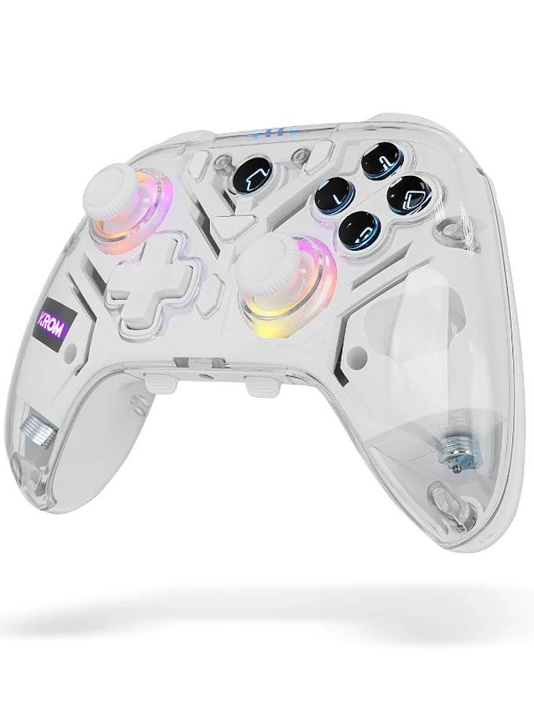 KROM Gamepad KRYSTAL Wireless RGB Bluetooth 5.0 1
