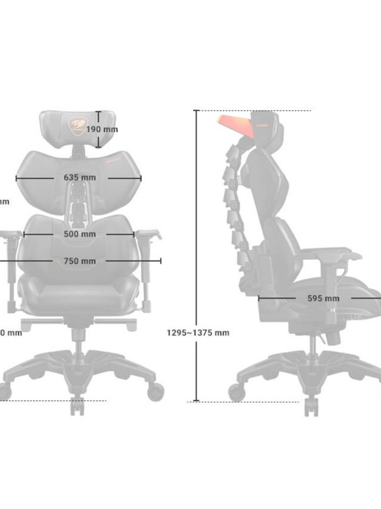 Cougar Silla Gaming Terminator 2