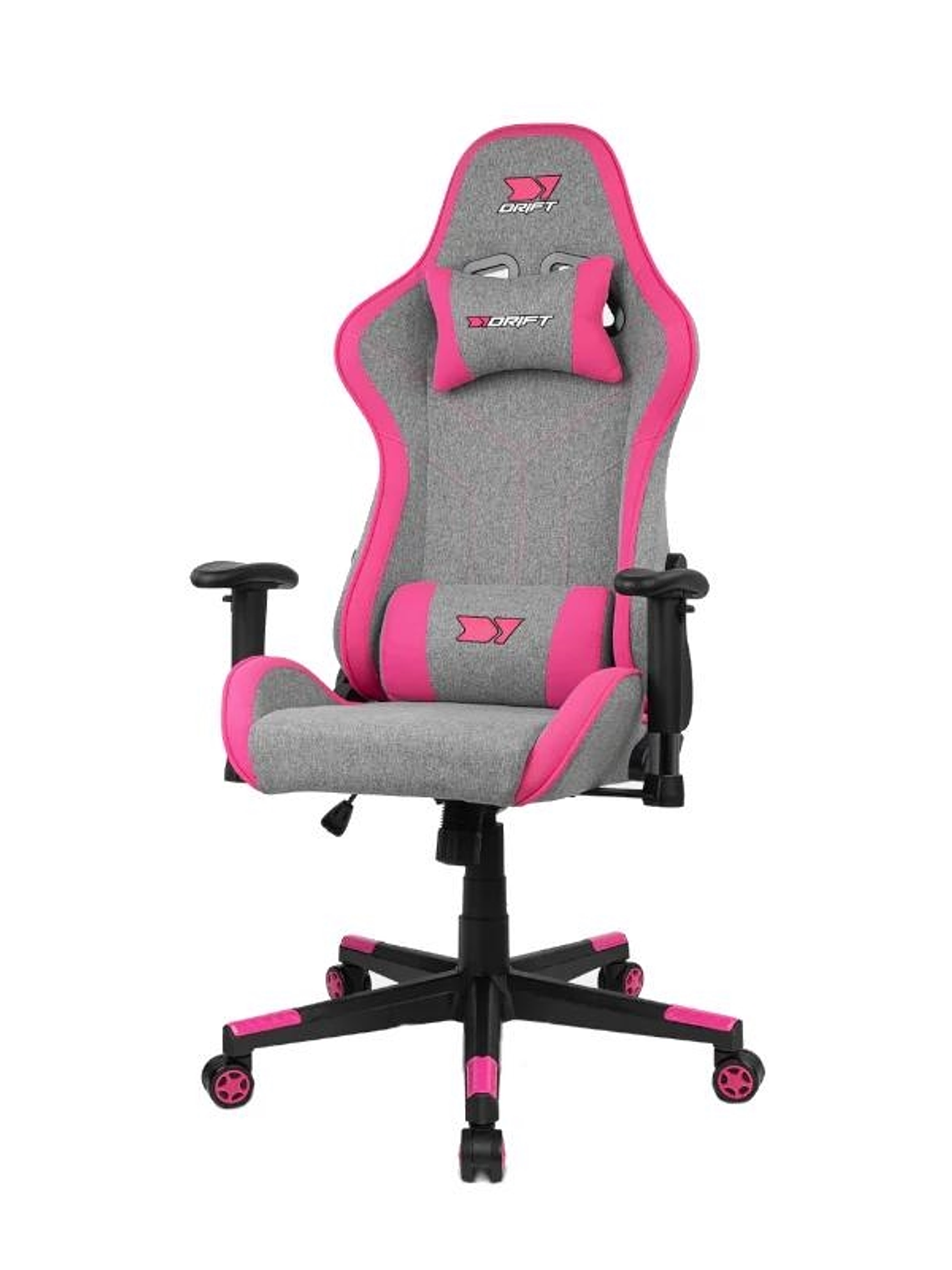 DRIFT Silla Gaming DR90 PRO Gris/Rosa 1