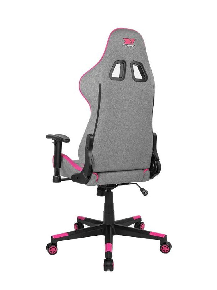 DRIFT Silla Gaming DR90 PRO Gris/Rosa 2