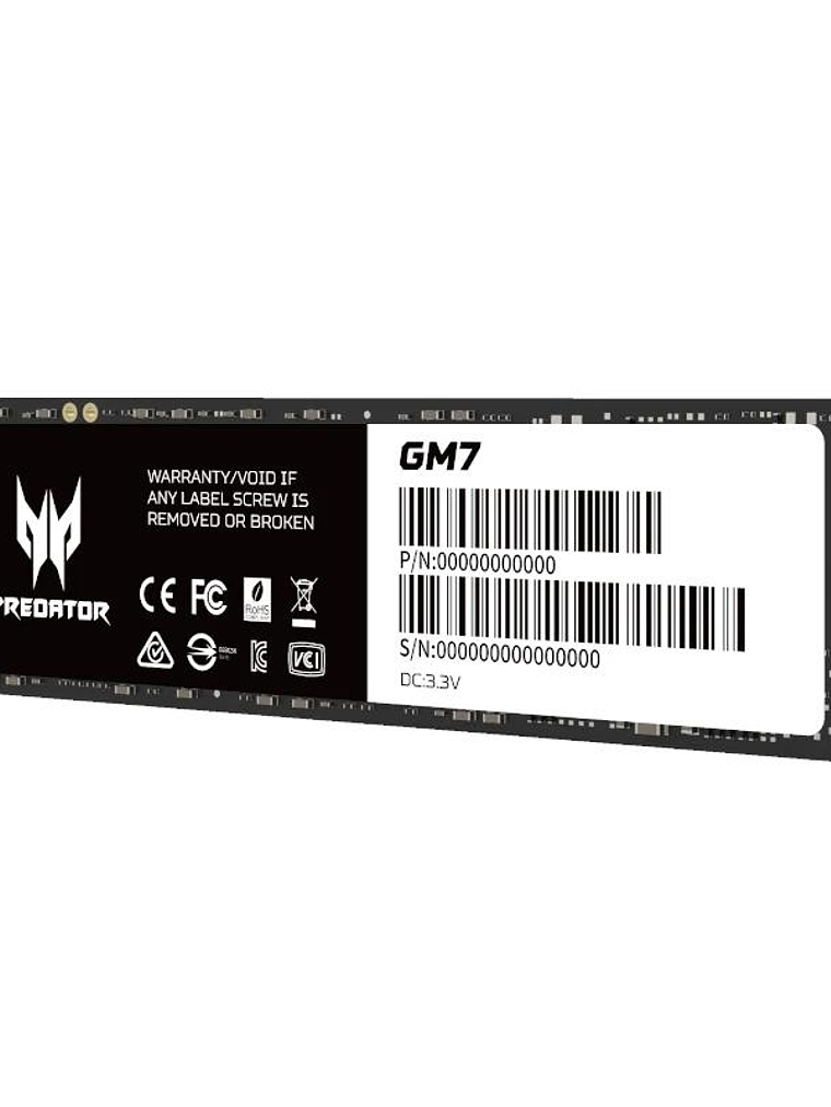 ACER PREDATOR SSD GM7 2Tb M.2 NVMe PCIe Gen 4x4 1