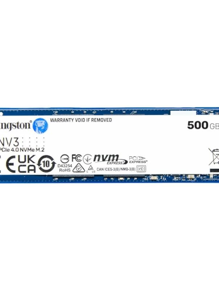 Kingston NV3 SSD 500GB PCIe NVMe Gen 4.0 1