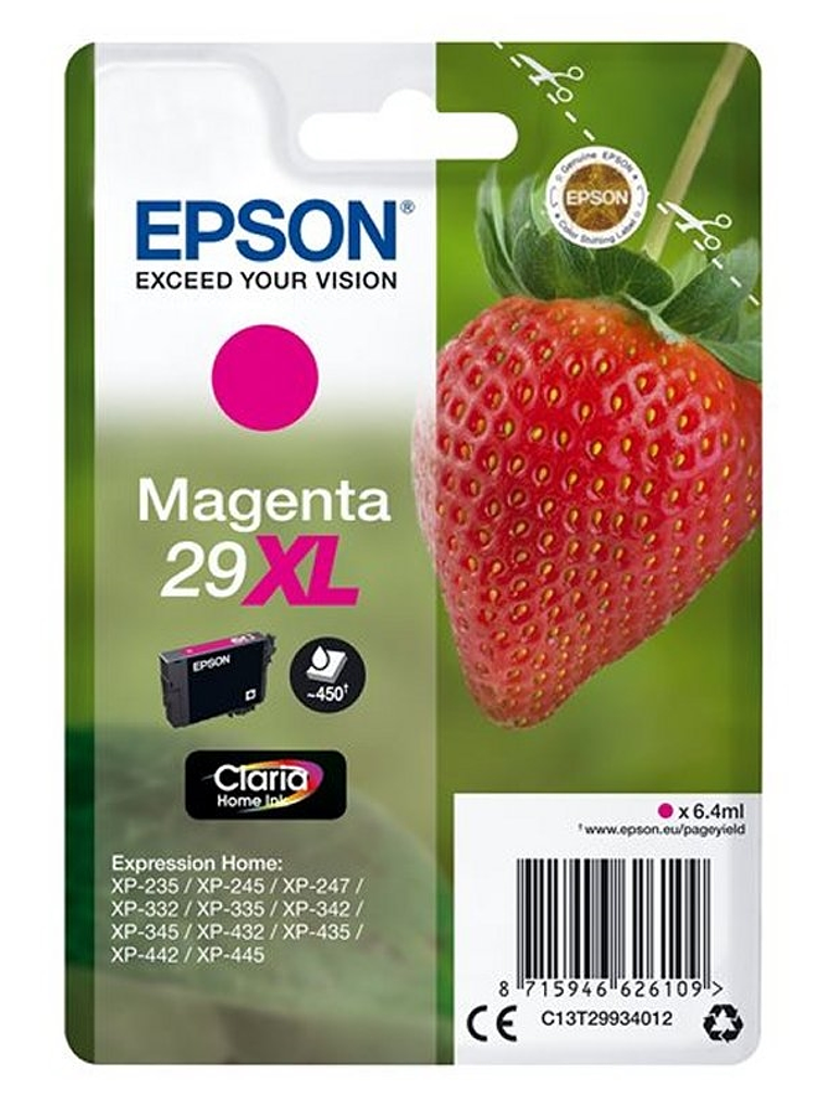 Epson Cartucho T2993XL Magenta 1
