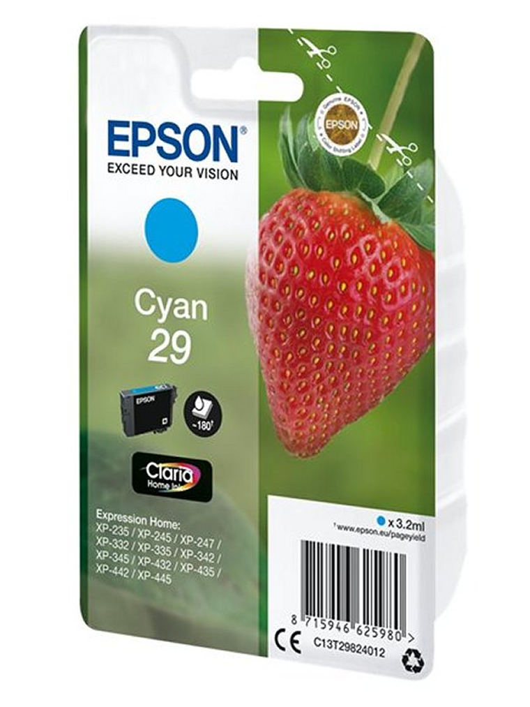Epson Cartucho T2982 Cyan 2
