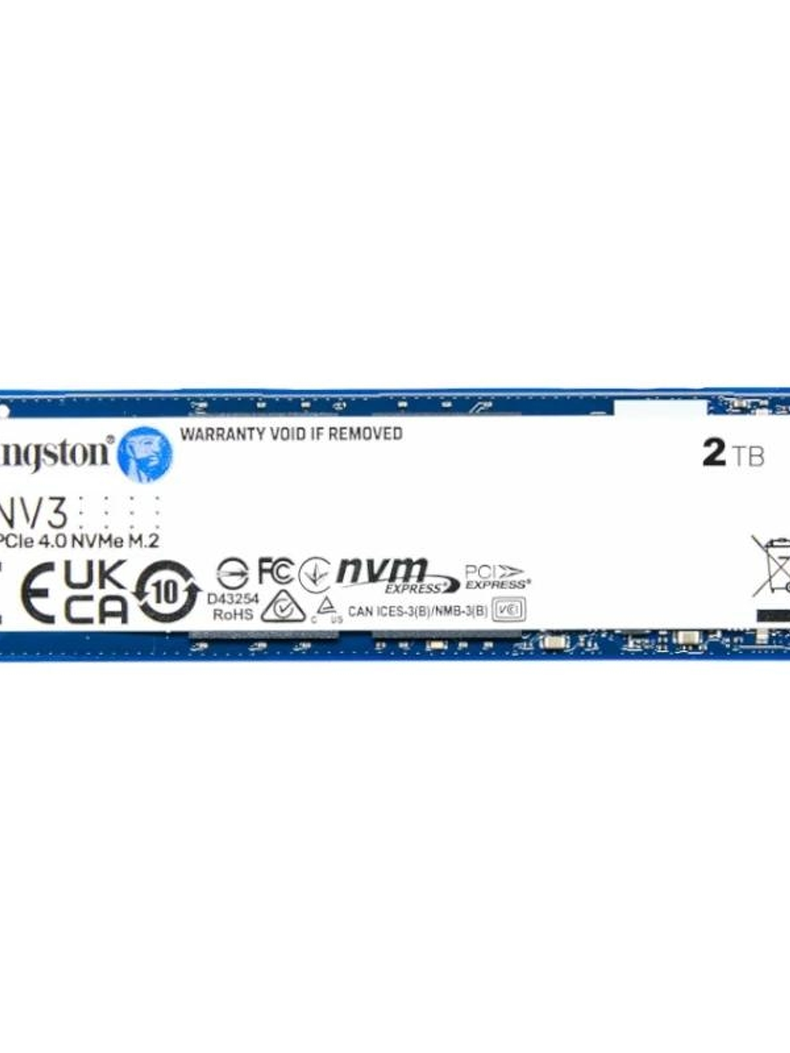 Kingston NV3 SSD 2TB PCIe NVMe Gen 4.0 1