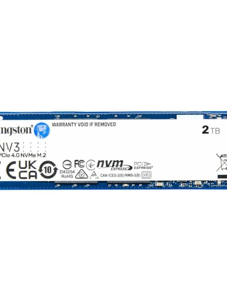 Kingston NV3 SSD 2TB PCIe NVMe Gen 4.0 1