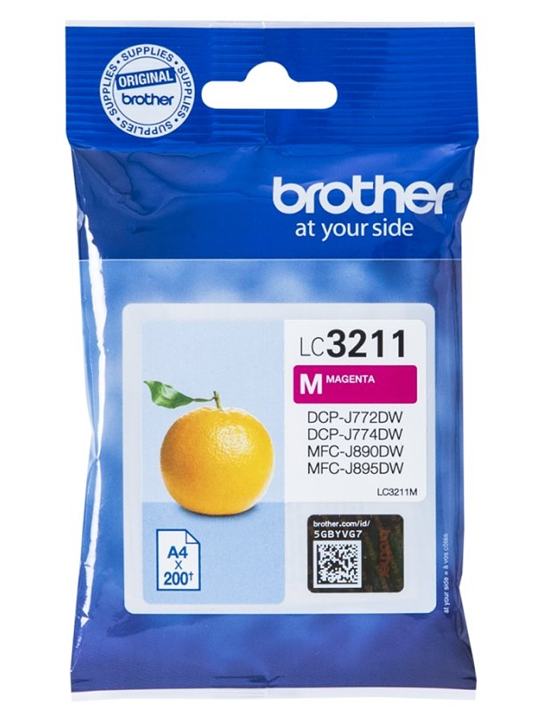 Brother Cartucho LC3211M Magenta 1
