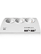 EWENT EW3935 Regleta 5 Schuko + 2 usb 2.1A - Miniatura 2