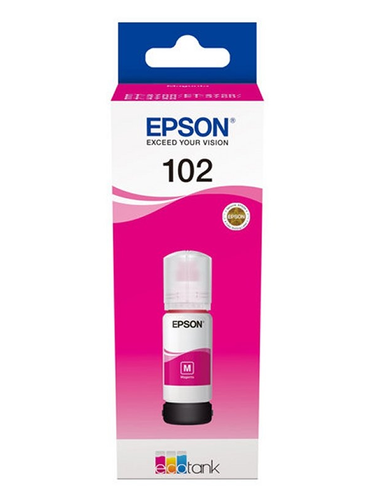 Epson Botella Tinta Ecotank 102 Magenta 1