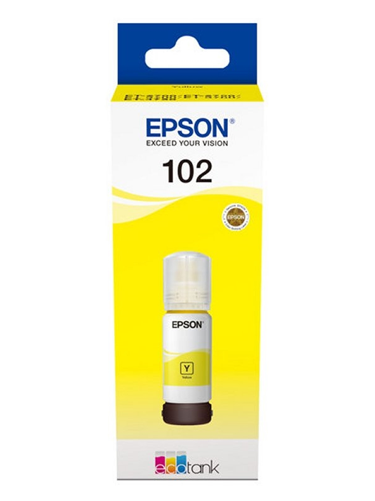 Epson Botella Tinta Ecotank 102 Amarillo 1