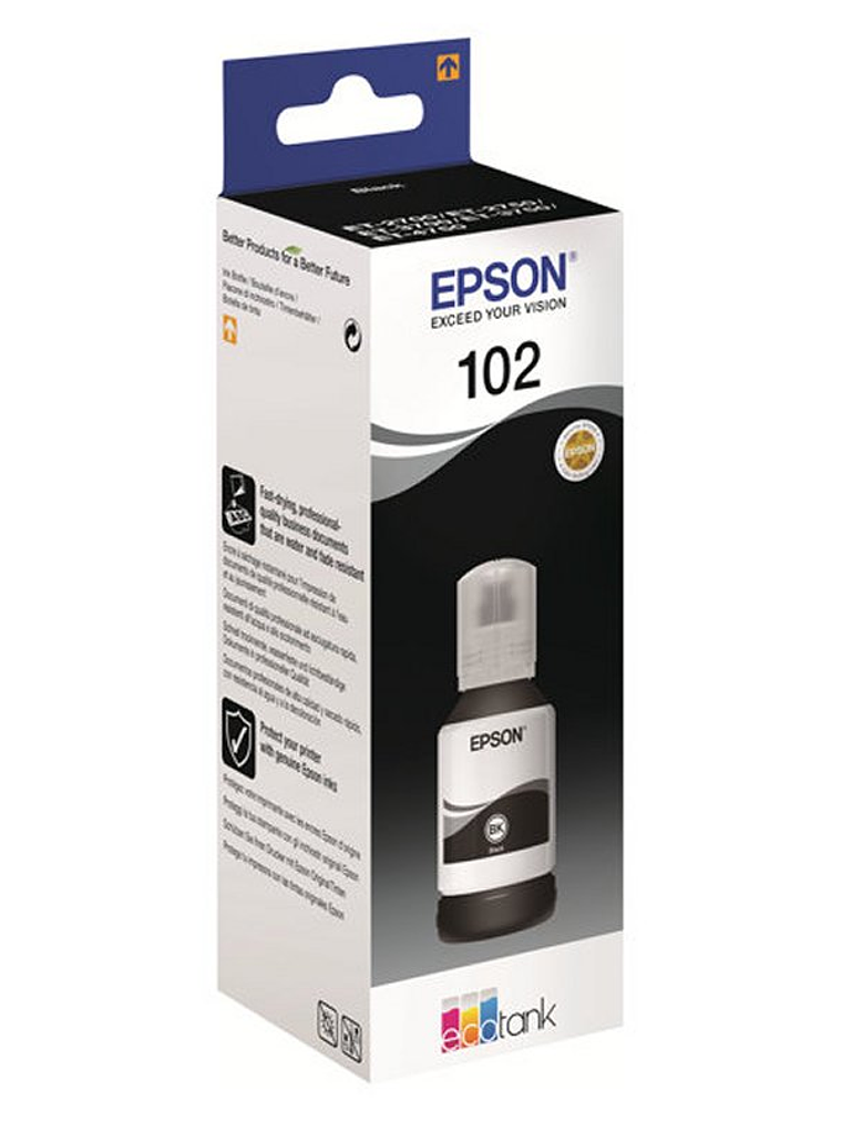 Epson Botella Tinta Ecotank 102 Negro 2