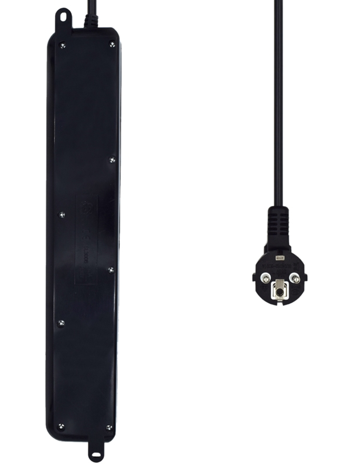 Ewent EW3924 Regleta 6 tomas con proteccion Negro 3