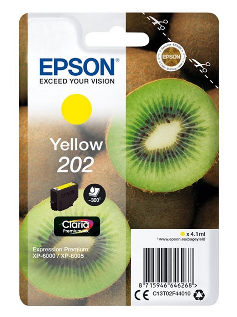 Epson Cartucho 202 Amarillo 1