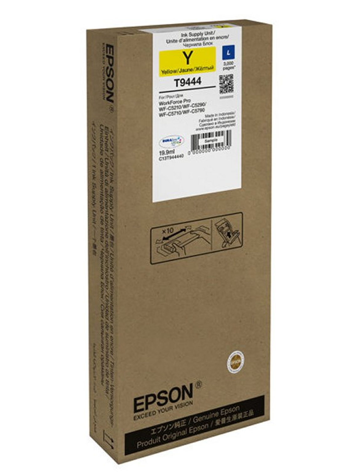 Epson Cartucho T9444 Amarillo 2