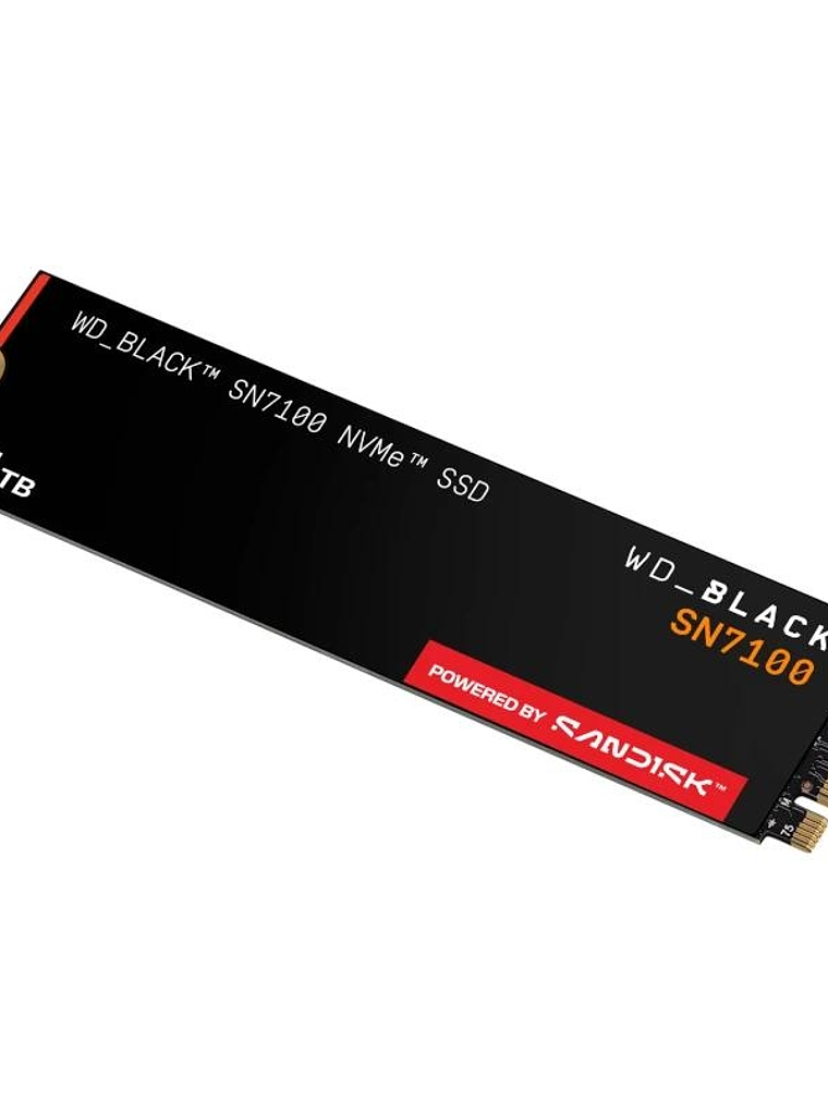WD Black SN7100 SSD 1TB PCIe Gen4x4 7250MB-s 1