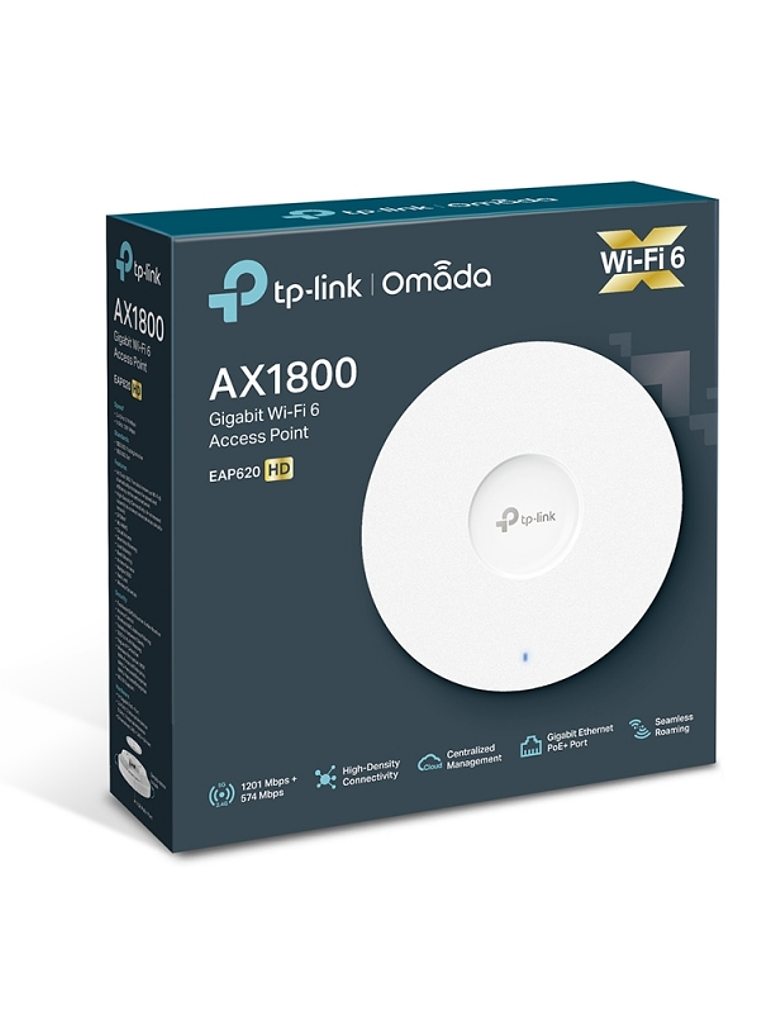 TP-Link EAP620 HD WiFi AX1800 Dual PoE Techo Omada 2