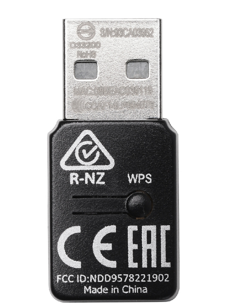 Edimax EW-7722UTN V3 Tarjeta Red WiFi N300 USB 3