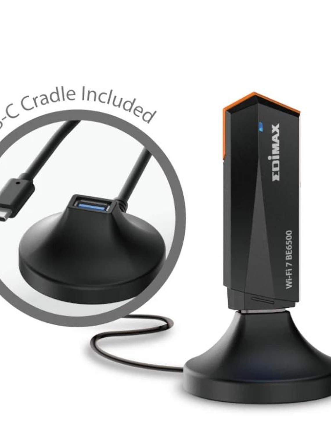 Edimax EW-7822UBE Adaptador USB 3.2 WiFi7 BE6500 4