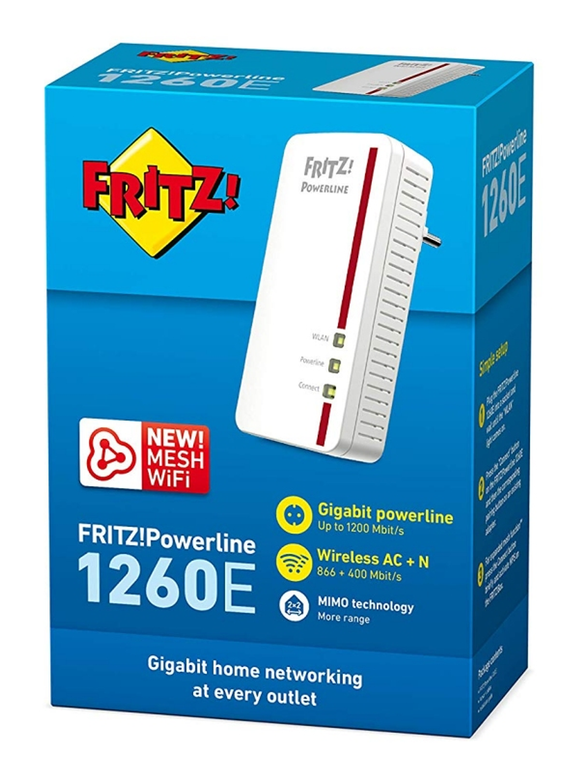 FRITZ! Powerline 1260E Powerline 3