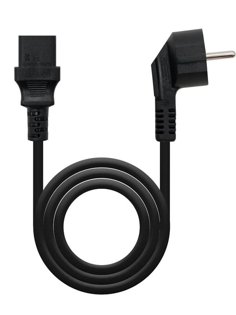 Nanocable Cable Alimentación CPU CEE7-M-C13-H 2M 1