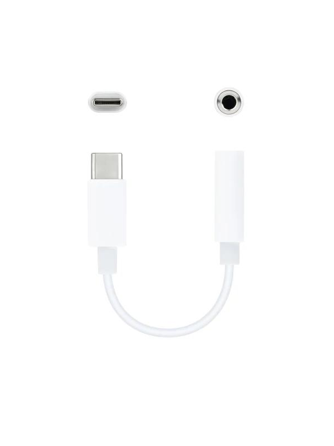 Nanocable Adaptador Audio USB-C-M a Jack-H, Blanco 3