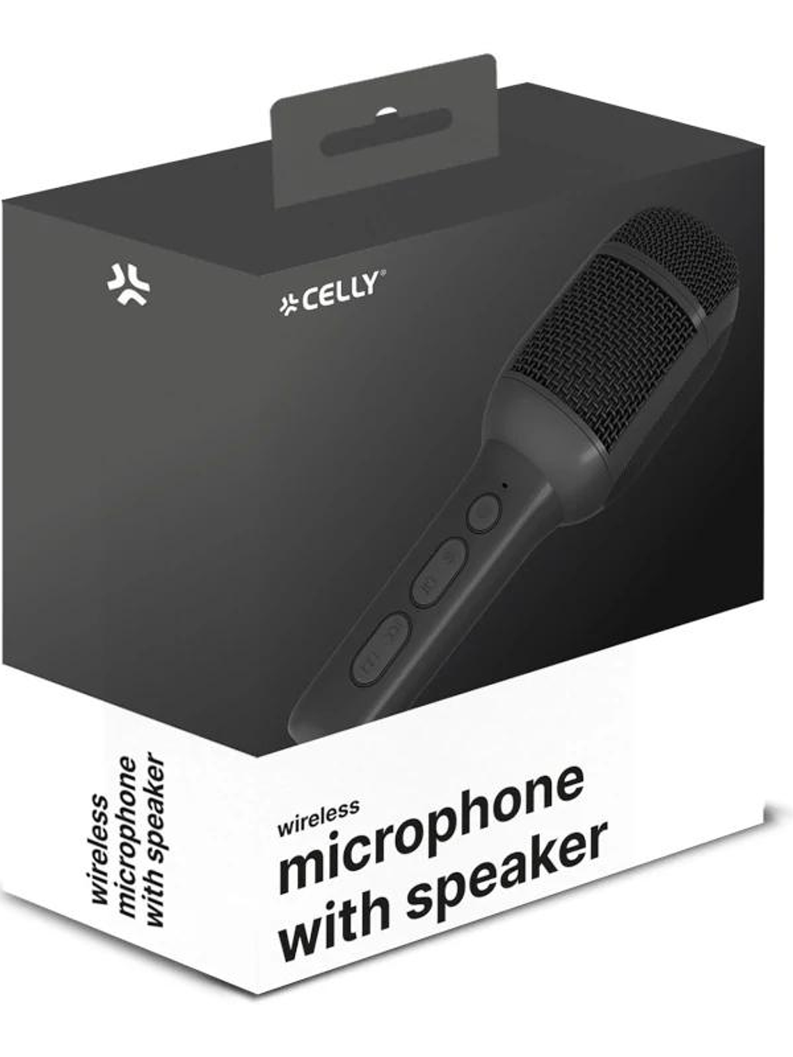 Celly Microfono para niños inalambrico Negro 2