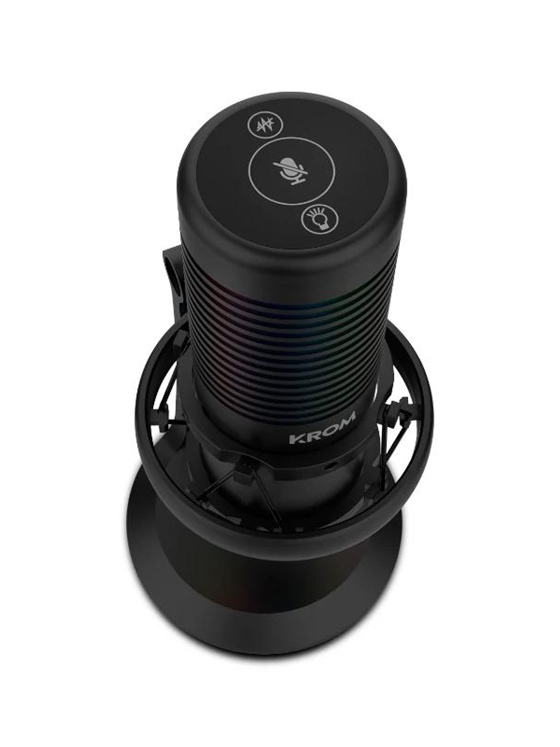 KROM Microfono KAZE Streaming Rgb 3